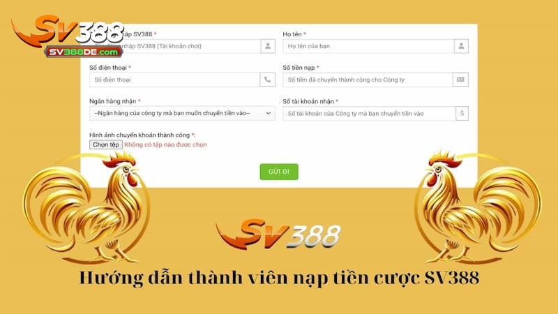 Lưu ý quan trọng khi nạp tiền SV388 Lưu ý quan trọng khi nạp tiền SV388